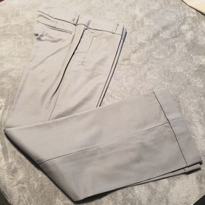 BANANA REPUBLIC SZ 8 GRAY MARTIN FIT PANTS